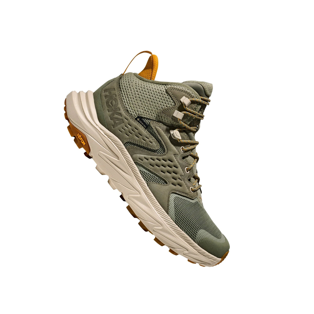 HOKA Men's Anacapa 2 Mid GTX Hiking Shoes - Sea Moss/Oatmilk