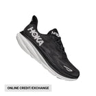 HOKA Men's Clifton 9 - Black/White - Lenny's Shoe & Apparel