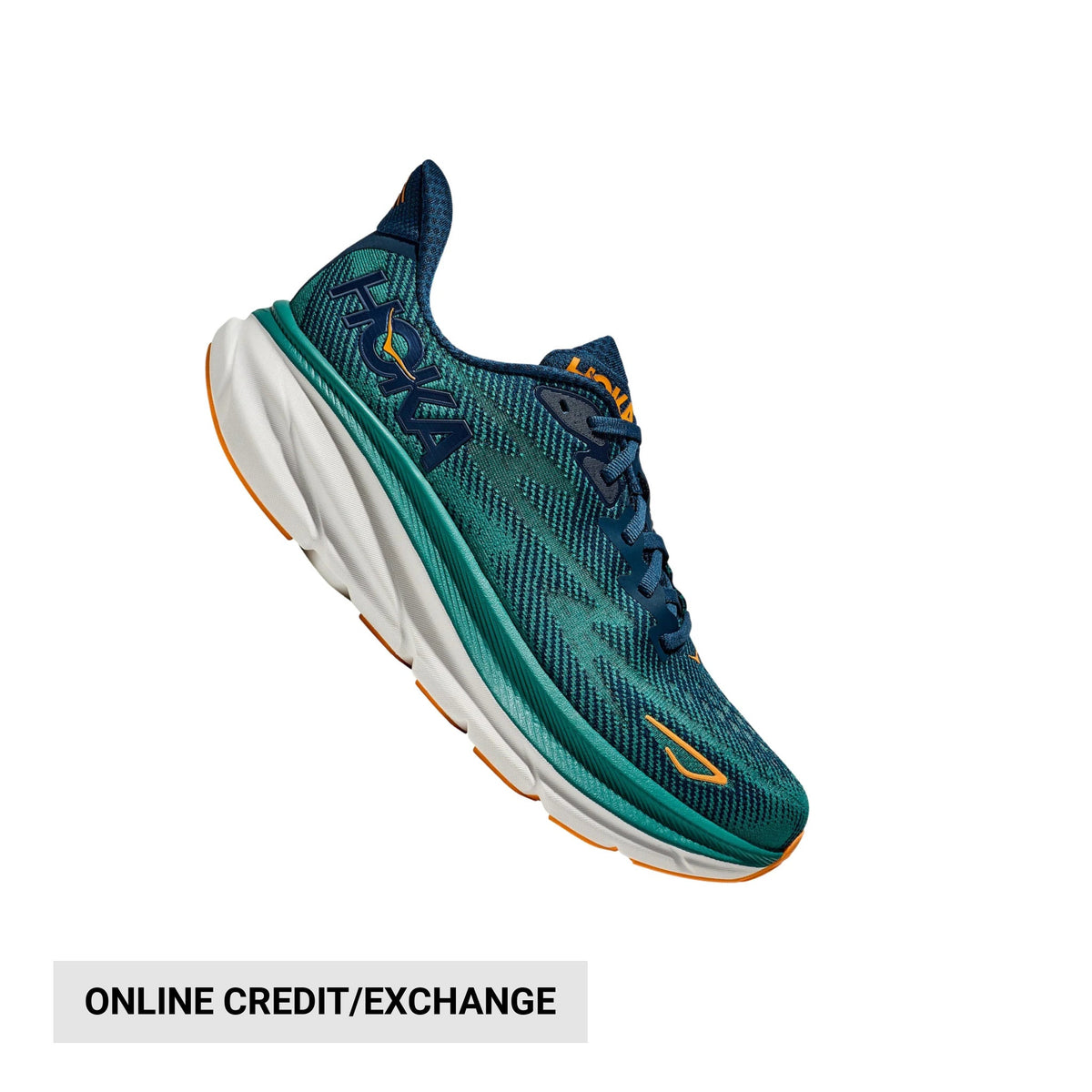 HOKA Men's Clifton 9 - Midnight / Oceanic – Lenny's Shoe