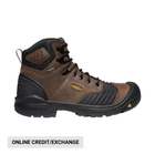 KEEN Utility Men's Portland Carbon Fiber Toe Work Boot - Dark Earth/Black - Lenny's Shoe & Apparel