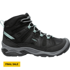 KEEN Women's Circadia Mid Polar Winter Boots - Black/ Cloud Blue - Lenny's Shoe & Apparel