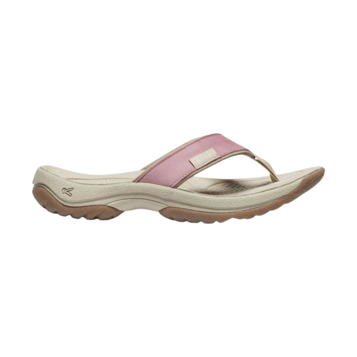 KEEN Women's Kona Leather Flip Flop - Nostalgia Rose/Plaza Taupe â Lenny's Shoe & Apparel