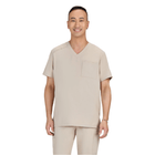 Koi Men's Arthro Scrub Top - Khaki - Lenny's Shoe & Apparel
