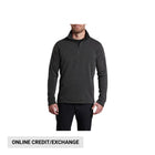 Kuhl Men's Revel Quarter Zip Sweater - Steel - Lenny's Shoe & Apparel