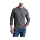 Kuhl Men's Rukus Henley - Charcoal Blue - Lenny's Shoe & Apparel