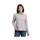 Kuhl Women's Hygge Snap Pullover - Natural - Lenny's Shoe & Apparel