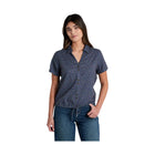 Kuhl Women's Liliana Short Sleeve - Indigo Orchid - Lenny's Shoe & Apparel