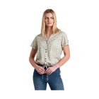 Kuhl Women's Liliana Short Sleeve - Natural - Lenny's Shoe & Apparel