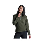 Kuhl Women's Lola Half Zip - Dark Moss - Lenny's Shoe & Apparel