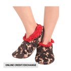 Lazy One Chocolate Moose Fuzzy Feet Slipper - Chocolate/Black - Lenny's Shoe & Apparel