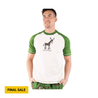 Lazy One Men's Donkey PJ Tee - Beige/Green - Lenny's Shoe & Apparel