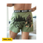 Lazy One Men's Sascrotch Boxer - Green - Lenny's Shoe & Apparel