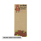 Lazy One One Dam Thing Notepad - Brown - Lenny's Shoe & Apparel