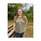 Life Is Good Fireflies VT Exclusive Crusher Tee - Moss Green - Lenny's Shoe & Apparel