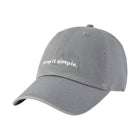 Life Is Good Keep It Simple Chill Cap - Slate Gray - Lenny's Shoe & Apparel
