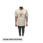 Life Is Good Men's Green Mountains Exclusive Adventure Crusher Tee - Putty White - Lenny's Shoe & Apparel