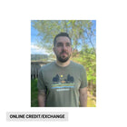 Life Is Good Men's Hammock Vermont Exclusive Crusher Tee - Moss Green - Lenny's Shoe & Apparel