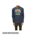 Life Is Good Men's Vermont Exclusive Long Sleeve Rainbow Pines - Dark Blue - Lenny's Shoe & Apparel
