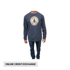 Life Is Good Men's Vermont Tree Stump Tee - Darkest Blue - Lenny's Shoe & Apparel