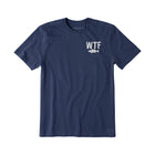 Life Is Good Men's WTF Short Sleeve Crusher Lite Tee - Darkest Blue - Lenny's Shoe & Apparel