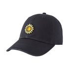 Life Is Good Sunflower Chill Cap - True Black - Lenny's Shoe & Apparel
