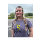 Life Is Good Women's Go Ahead Make My Day Short Sleeve Crusher Tee - Dusk Purple - Lenny's Shoe & Apparel