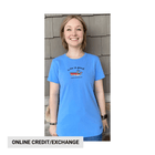 Life Is Good Women's Lake Champlain Exclusive Cruiser Tee - Cornflower Blue - Lenny's Shoe & Apparel