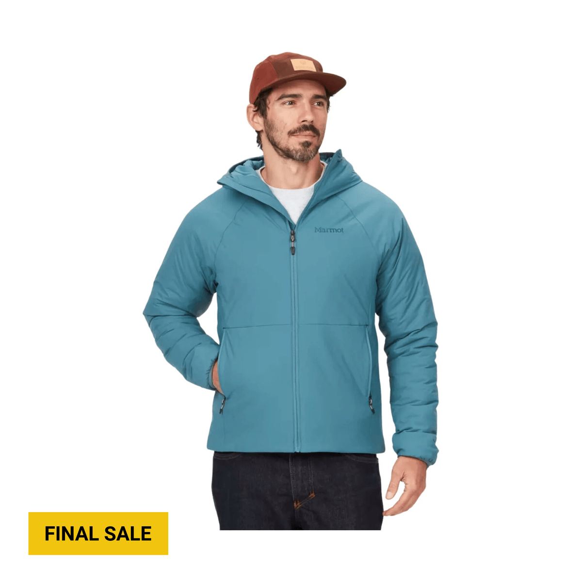 Marmot Men's Novus Hoody Jacket Moon River