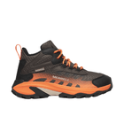 Merrell Big Kids' Moab Speed 2 Mid Waterproof Hiking Boots - Gunsmoke/Orange - Lenny's Shoe & Apparel