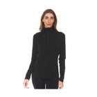 Minus 33 Women's Midweight Sequoia Quarter Zip - Black - Lenny's Shoe & Apparel