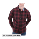 Old Ranch Men's Miles Organic Flannel Shirt - Red - Lenny's Shoe & Apparel