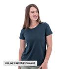 Old Ranch Women's Basis Organic Cotton Tee - Midnight Navy - Lenny's Shoe & Apparel