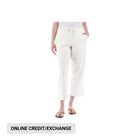 Old Ranch Women's Corina Recycled Crop Sweatpants - Egret - Lenny's Shoe & Apparel