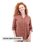 Old Ranch Women's Plumas 25 Organic Roll Up Shirt - Aragon - Lenny's Shoe & Apparel