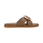 OluKai Women's La`i Slide Sandals - Tan - Lenny's Shoe & Apparel