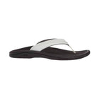 Olukai Women's Ohana Sandals - White/Black - Lenny's Shoe & Apparel