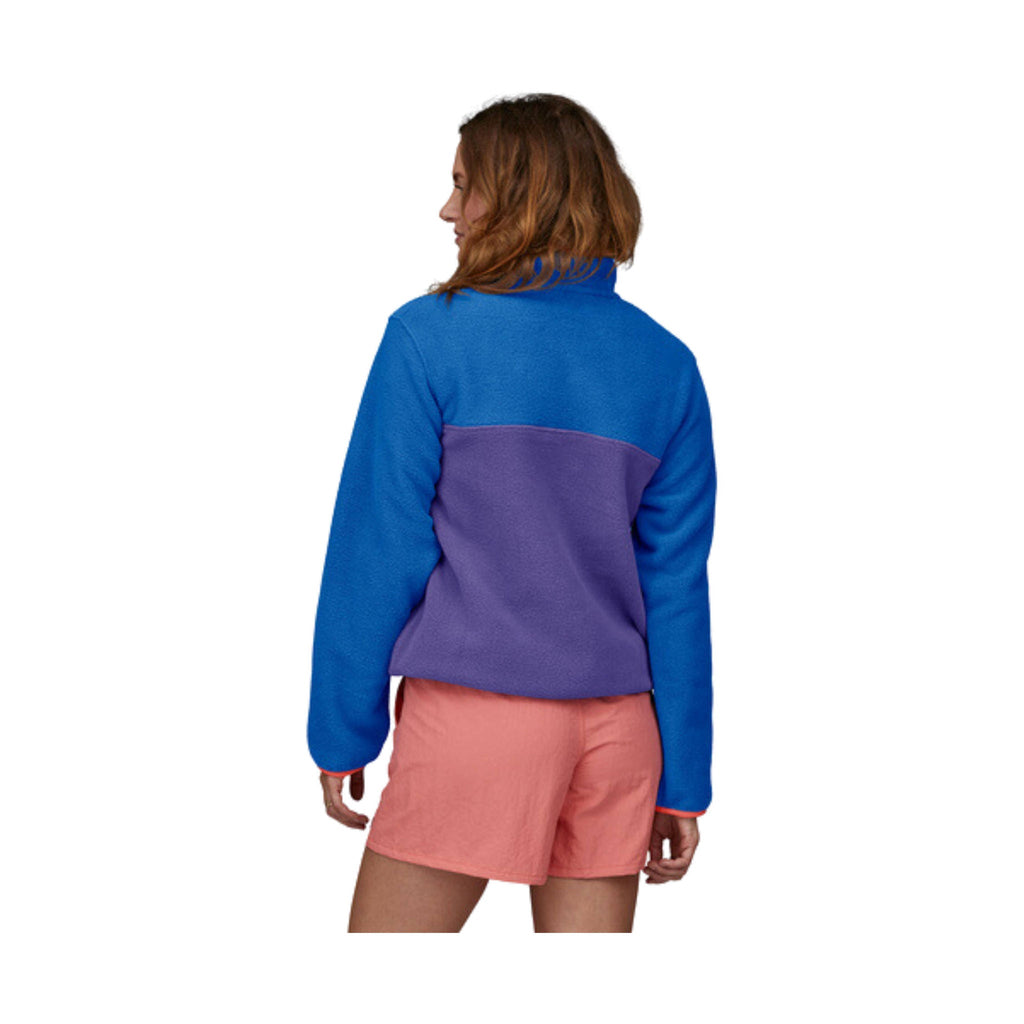 Patagonia Women's Lightweight Synch Snap Pullover Top - Perennial Purple - Lenny's Shoe & Apparel