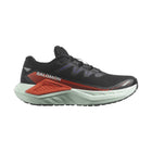 Salomon Women's DRX Defy Gravel Road Running Shoes - Black/Cherry Tomato/ Bay - Lenny's Shoe & Apparel