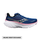 Saucony Women's Guide 17 Running Shoes - Navy/Orchid - Lenny's Shoe & Apparel