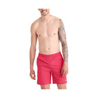 SAXX Men's Go Coastal 2N1 7 Inch Swim Trunks - Raspberry - Lenny's Shoe & Apparel