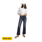 Silver Jeans Women's Suki Mid Rise Trouser Jeans - Indigo - Lenny's Shoe & Apparel