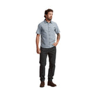 Sitka Men's Ambary SS Shirt - Pacific Heather - Lenny's Shoe & Apparel
