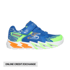 Skechers Kids' S Lights Flex Glow Bolt Shoes - Royal/Multi - Lenny's Shoe & Apparel