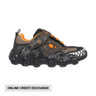 Skechers Kids' Skech O Saurus Lights Shoes - Chocolate/Orange - Lenny's Shoe & Apparel