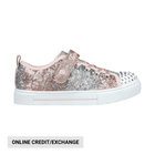 Skechers Kids' Twinkle Sparks Shoes - Sequin Flash Light Pink - Lenny's Shoe & Apparel