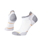 Smartwool Women's Run Zero Cushion Low Ankle Socks - White - Lenny's Shoe & Apparel