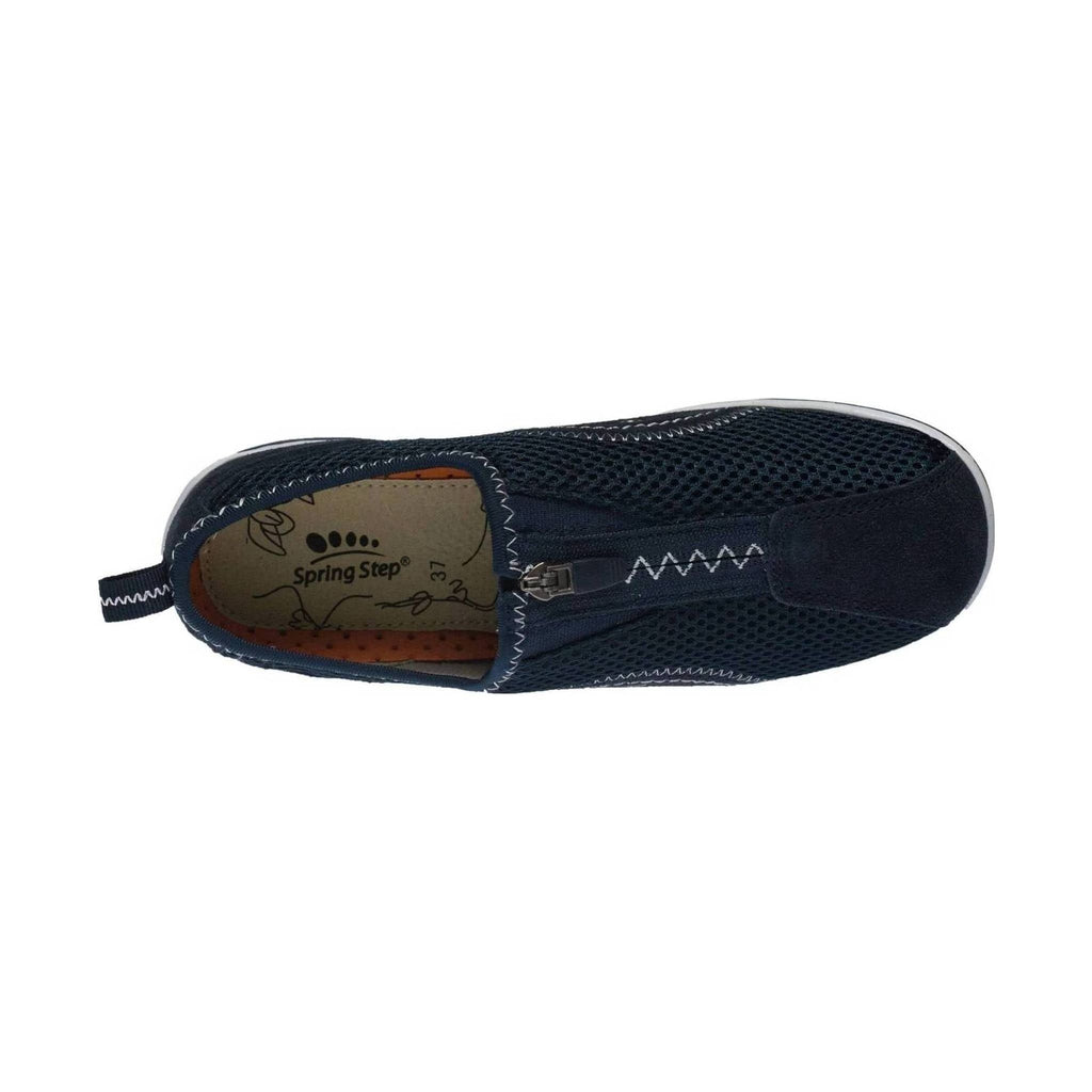 Spring Step Women's Racer Shoes - Navy - Lenny's Shoe & Apparel