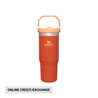 Stanley Iceflow Flip Straw Tumbler 30 OZ - Tigerlily - Lenny's Shoe & Apparel