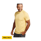 Tasc Men's Carrollton Fitness Tee - Daybreak Yellow Heather - Lenny's Shoe & Apparel