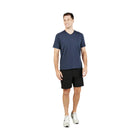 Tasc Men's Carrollton Fitness V Neck Tee - Classic Navy Heather - Lenny's Shoe & Apparel